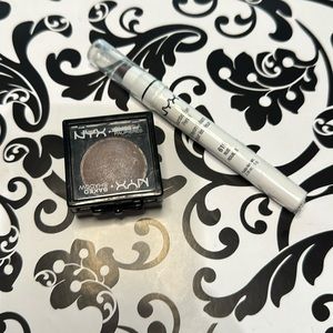 NYX Eye Bundle, Baked Shadow & Jumbo Eye Pencil